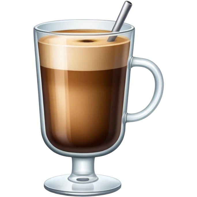 vaso con cafe emoji