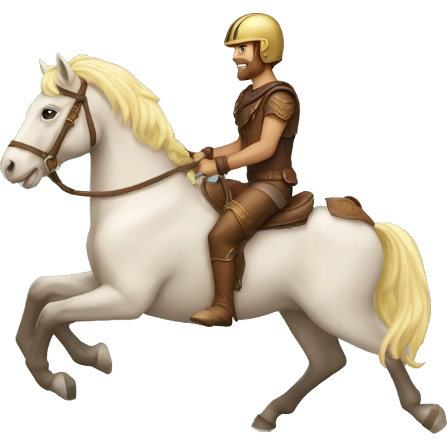centaur but the horse half is a motorcycle emoji