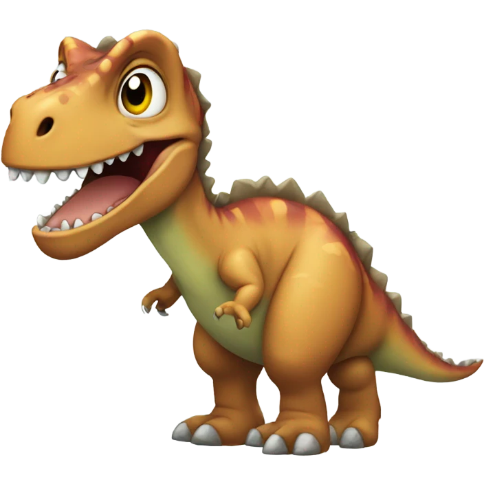 an autistic dinosaur  emoji