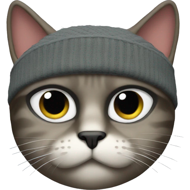 cat with ski mask  emoji