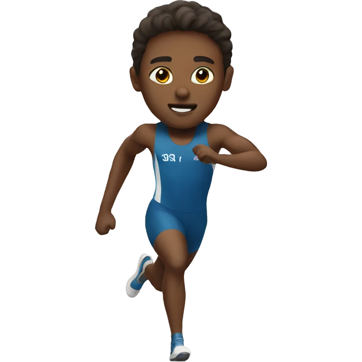Track athlete emoji