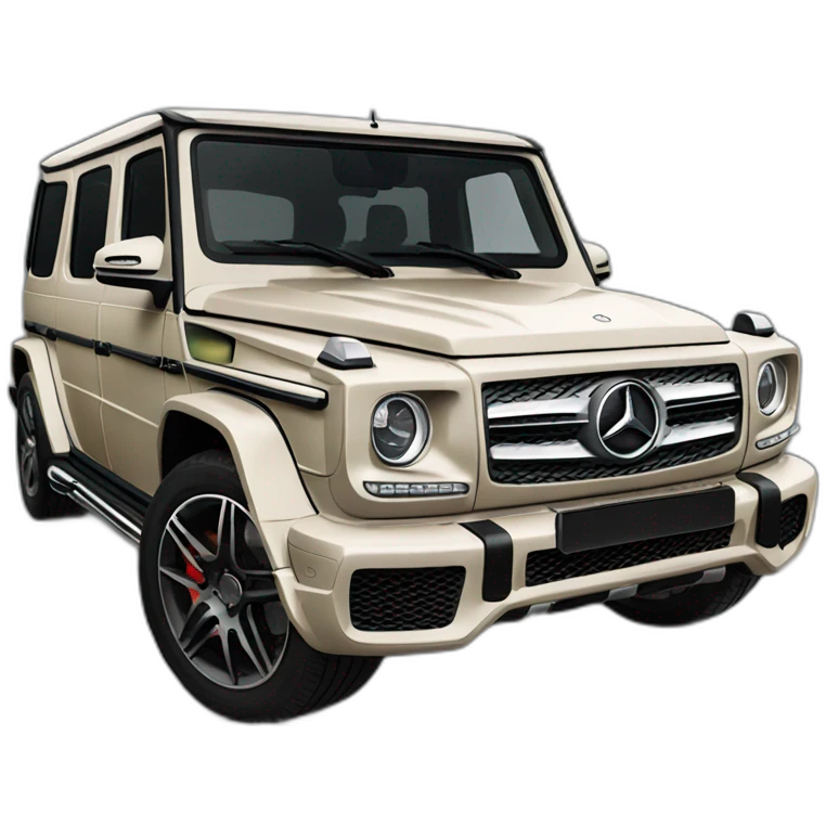 Mercedes G classe black emoji