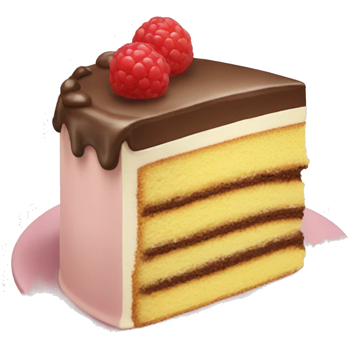 Cake piece emoji