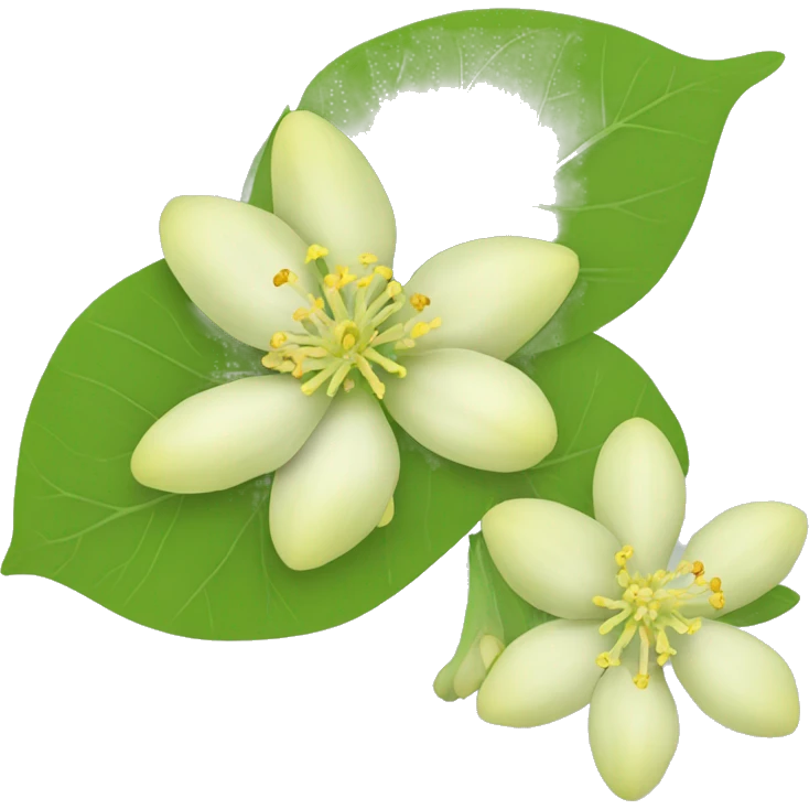 Ashwagandha flower with greenish-yellow petals and a central cluster of tiny yellow stamens emojis emoji
