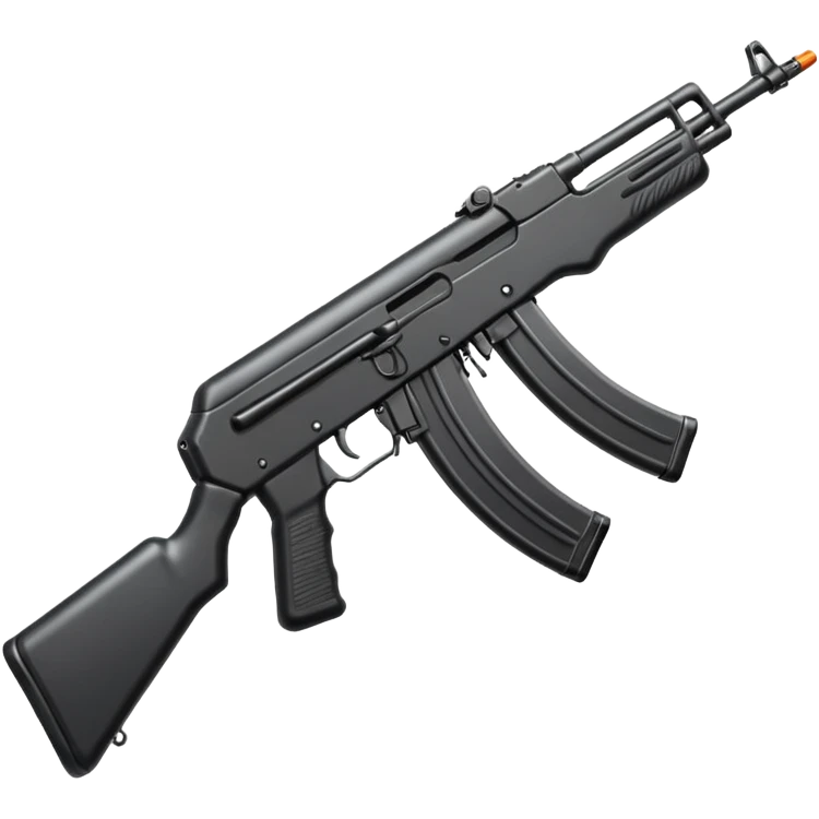 Kalashnikov assault rifle emoji