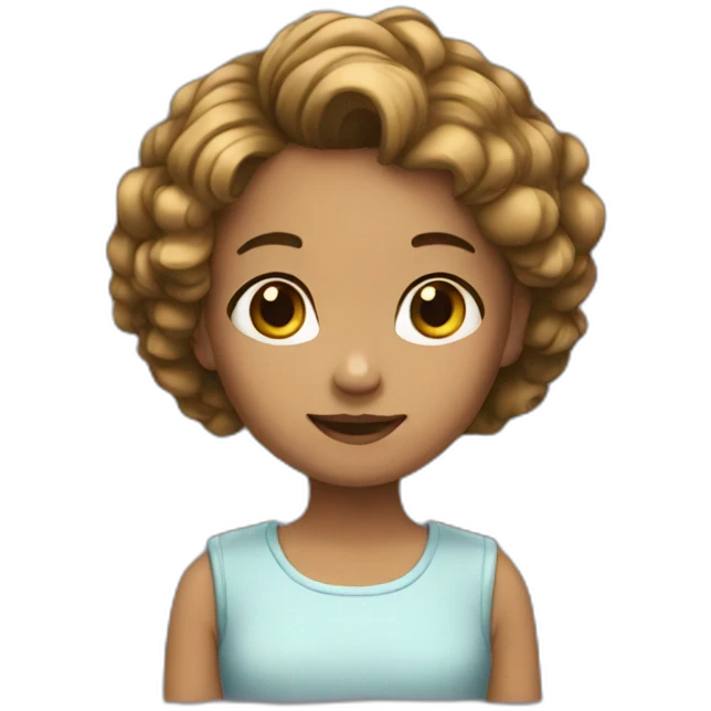 girl 10 years emoji
