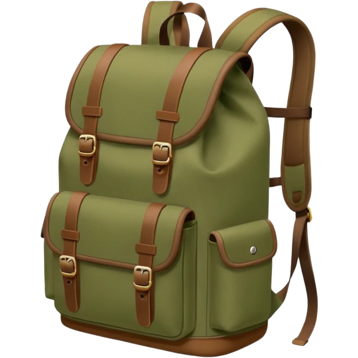 Backpack – sturdy with straps emoji