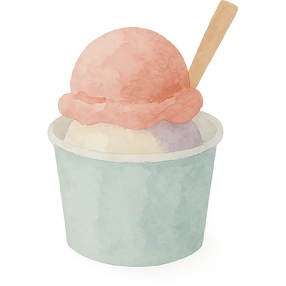 ice cream in a cup emoji