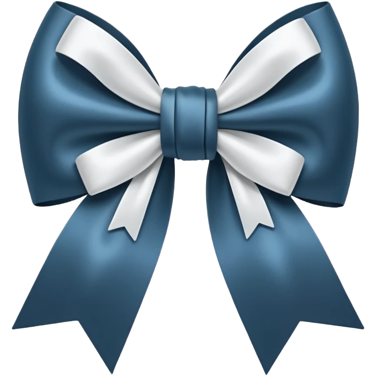 White bow emoji