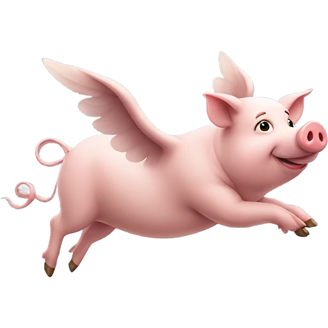Flying Pig emoji