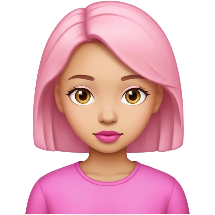 girl pink emoji