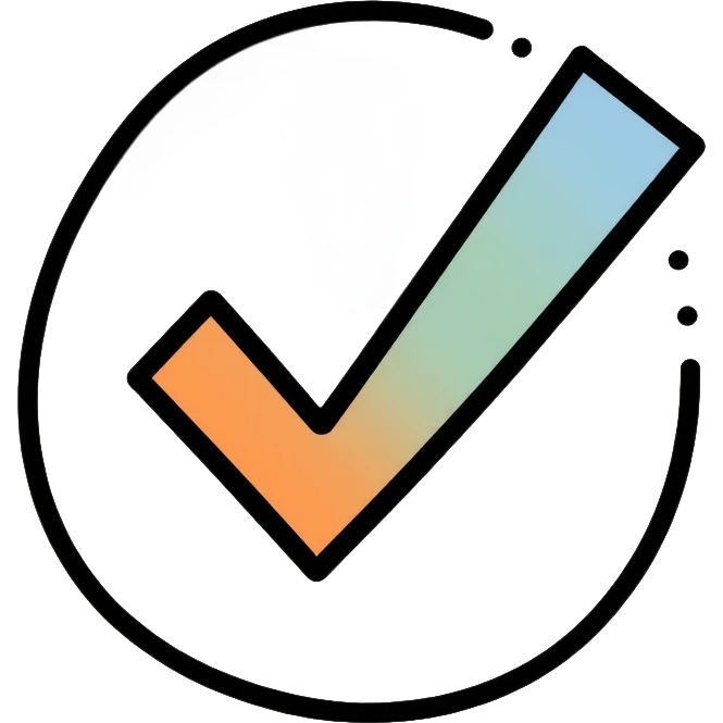 checkmark in circle emoji