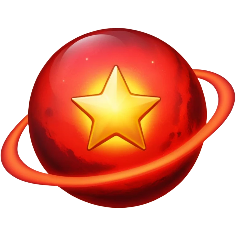 Spanish star planet emoji