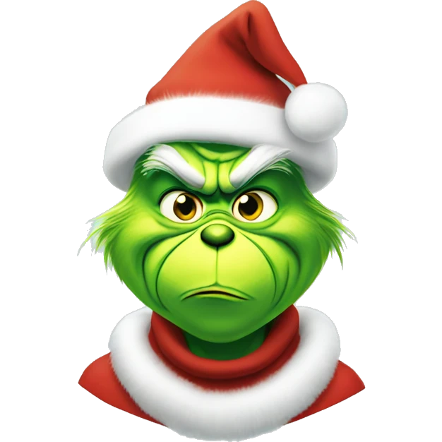 Grinch at Christmas  emoji