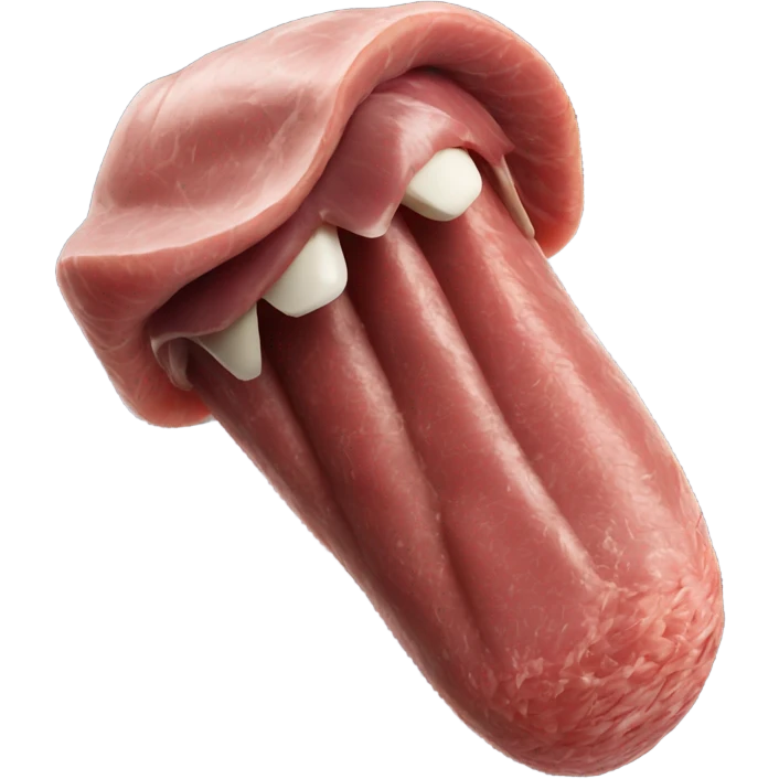 Meat tongue emoji