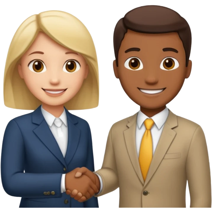 business handshake emoji