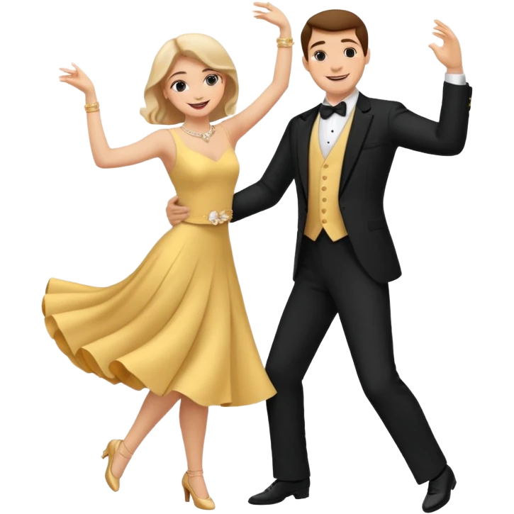 Couple dance emoji