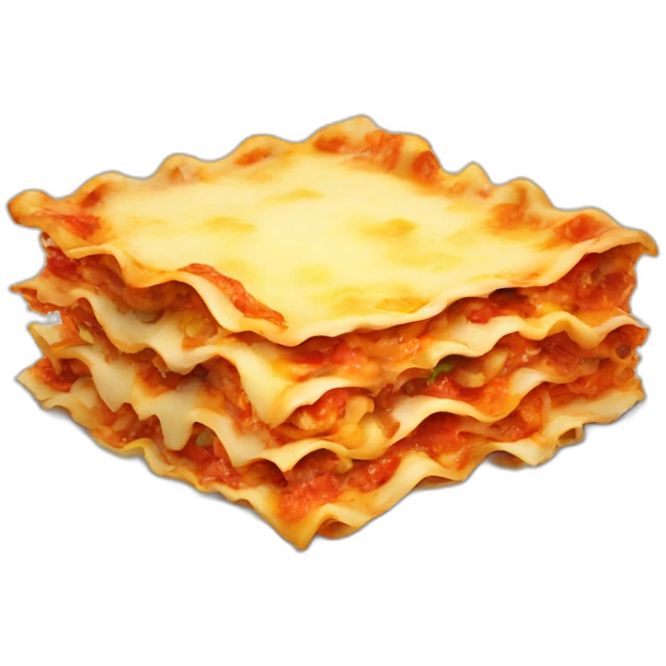 lasagna smiley emoji