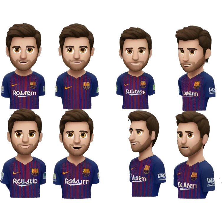 Léo messi emoji