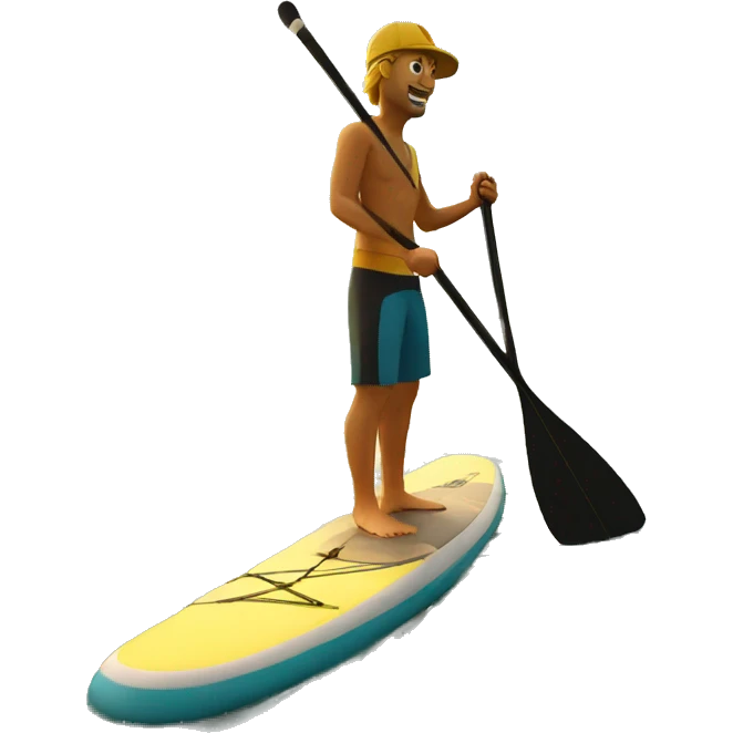 standup paddle emoji