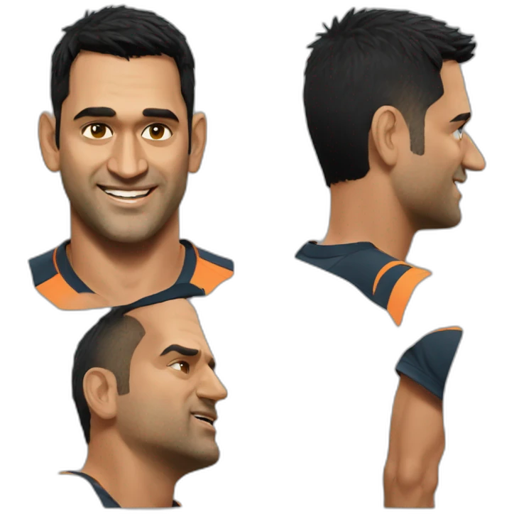 MS dhoni emoji