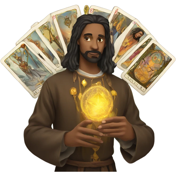 Tarot, cards, magic  emoji