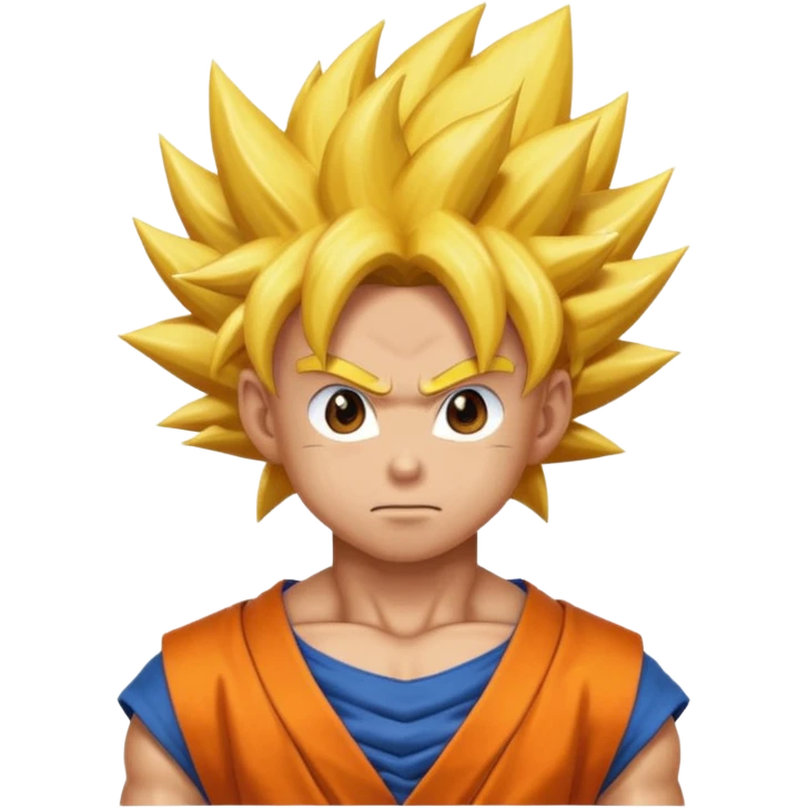 Goku super saiyan god emoji