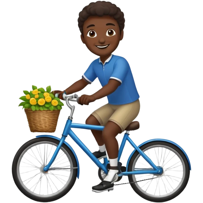 Assimi goïta en vélo emoji