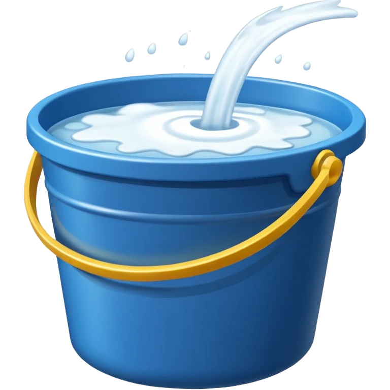 Bucket of cum emoji