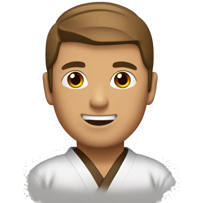 Karate Brown belt emoji