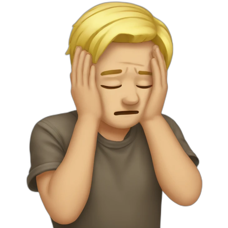 Facepalm emoji