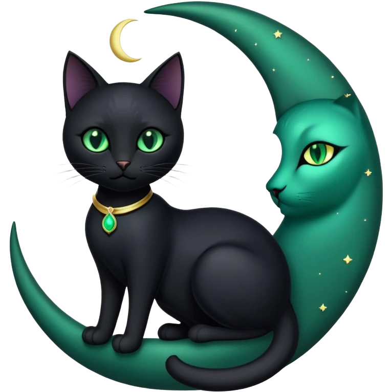 ✨🌙🔮🐈‍⬛ emoji
