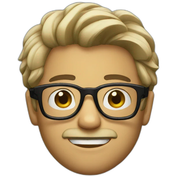 leon with glasses emoji