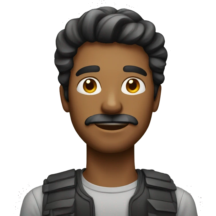hombre con prismáticos emoji