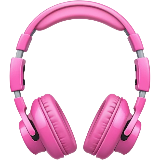 Pink Headphone  emoji