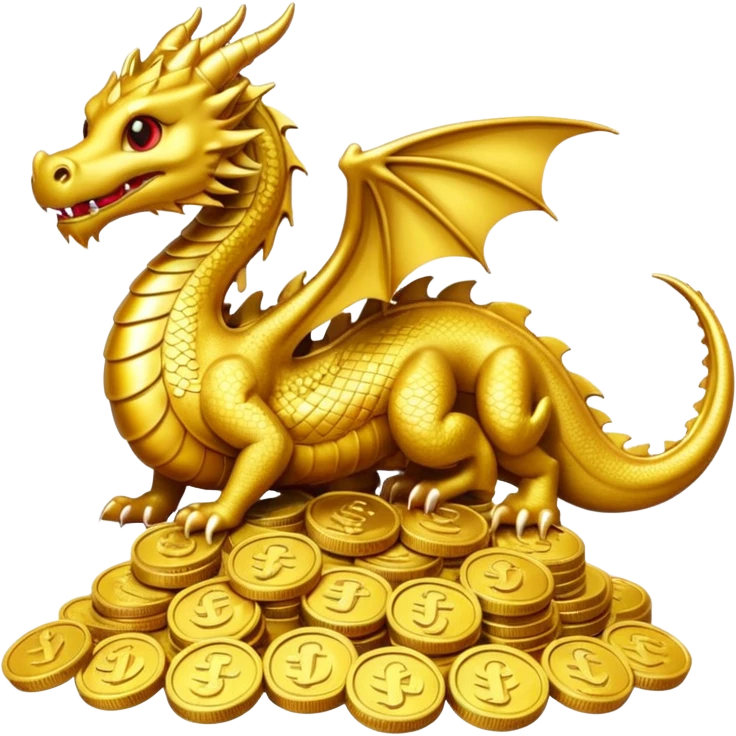 dragon strack coins emoji