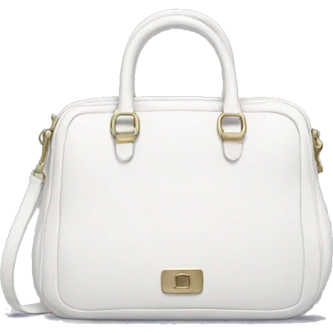 white coach bag emoji