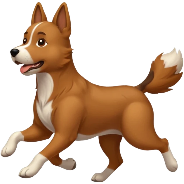 Perro corriendo  emoji