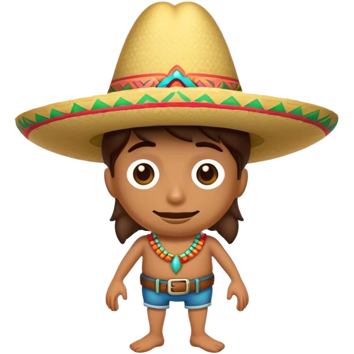 bean In sombrero  emoji