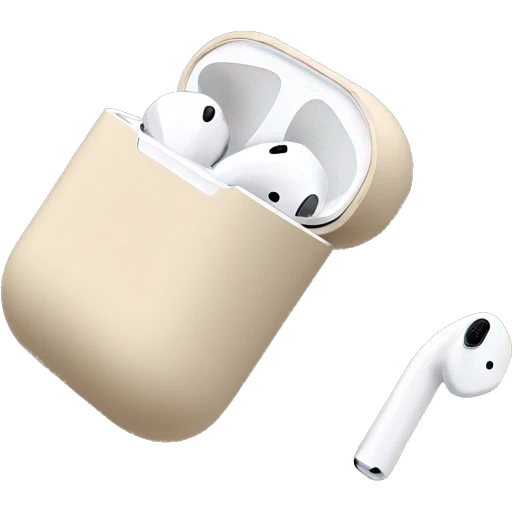 Airpods beige emoji