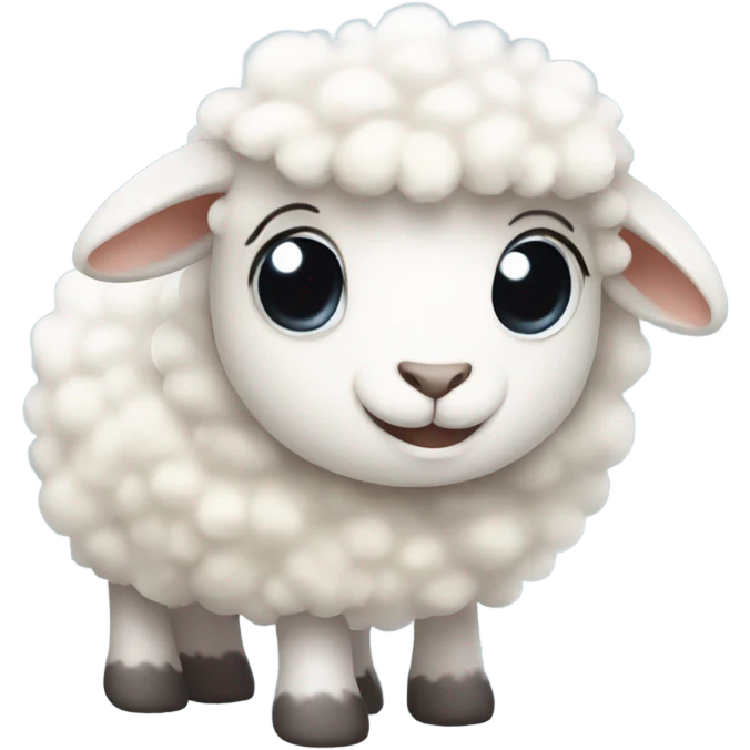 Baby sheep emoji