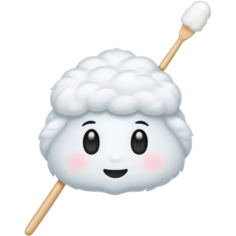 A q-tip emoji emoji