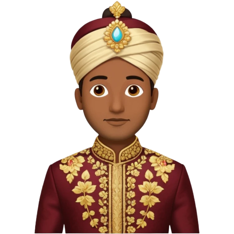 indian groom emoji