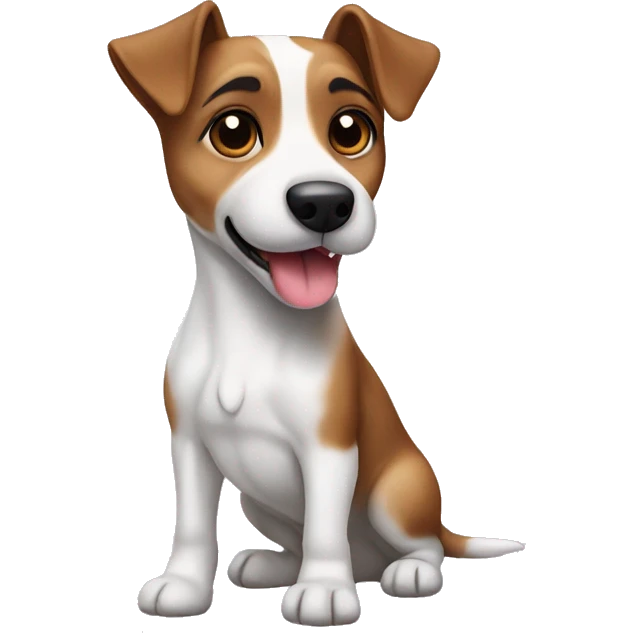 dog jack russel terrier emoji