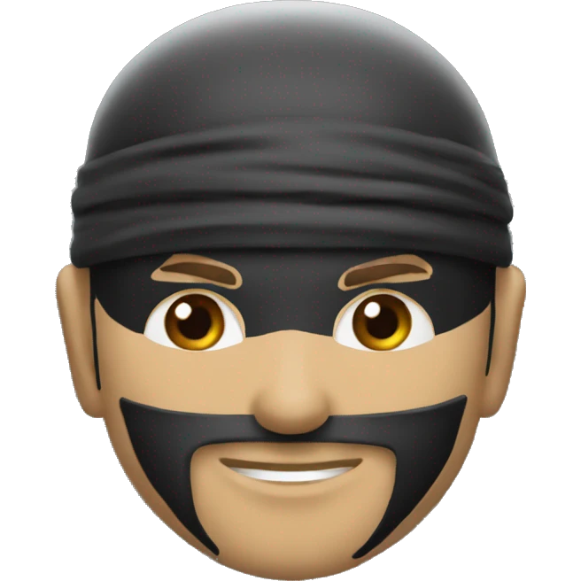 ninja alegre con la palabra VOTTUN EN SU PECHO emoji