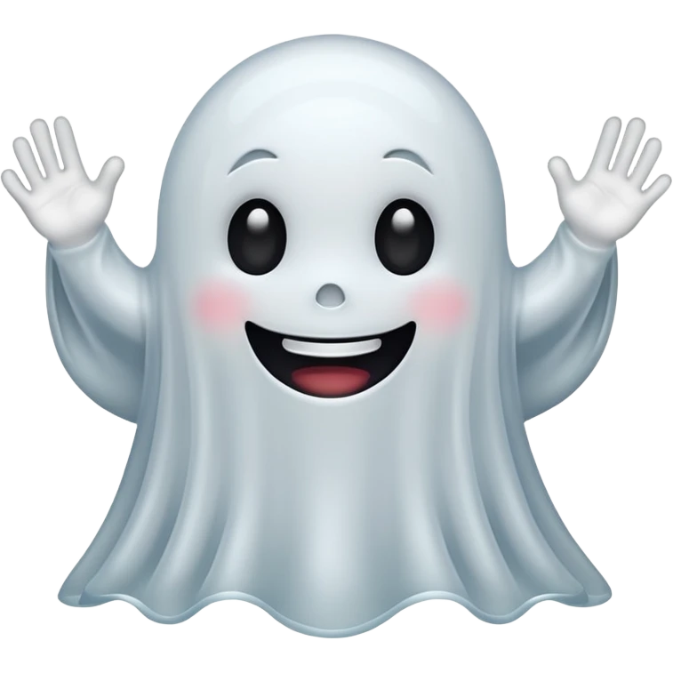 cute creepy ghost emoji