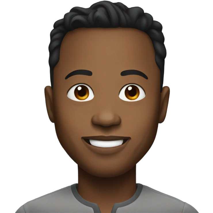 African American Elon musk emoji
