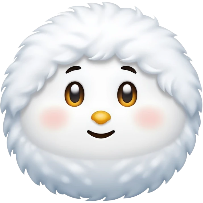 Snow emoji