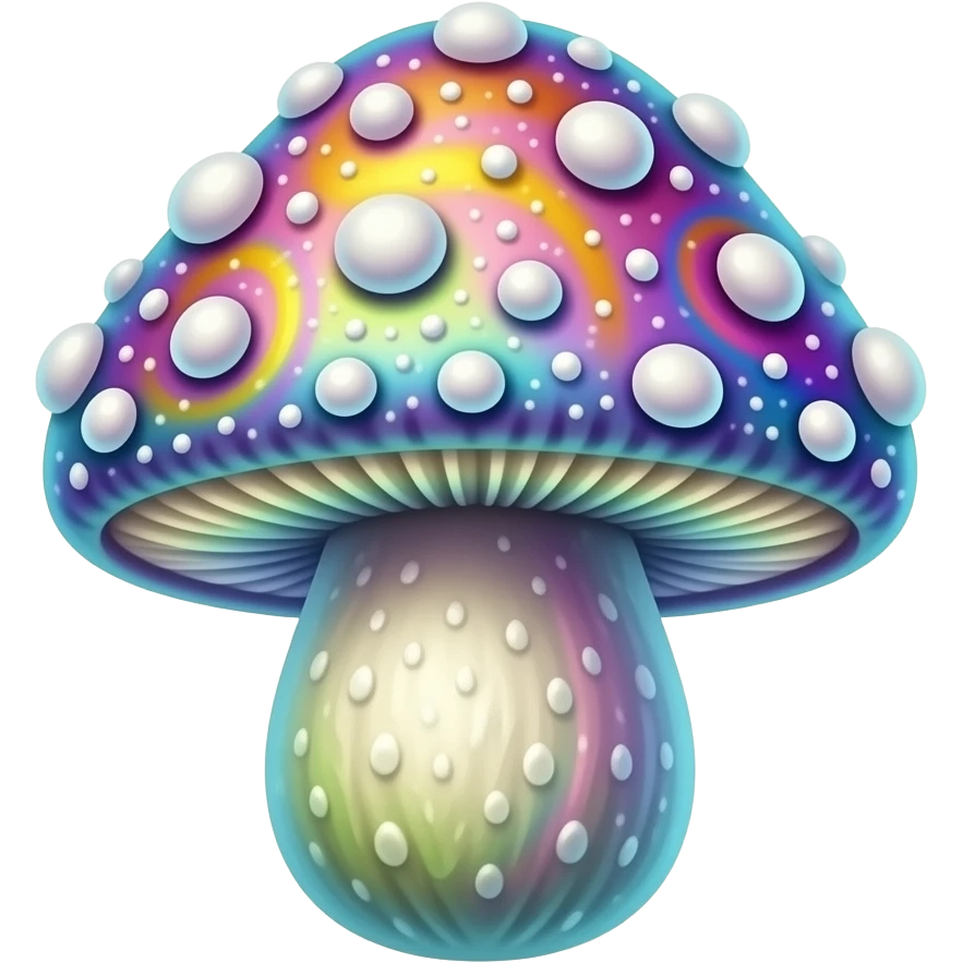Trippy Shroom bud emoji