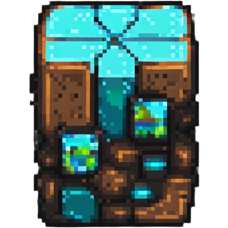 minecraft style log emoji